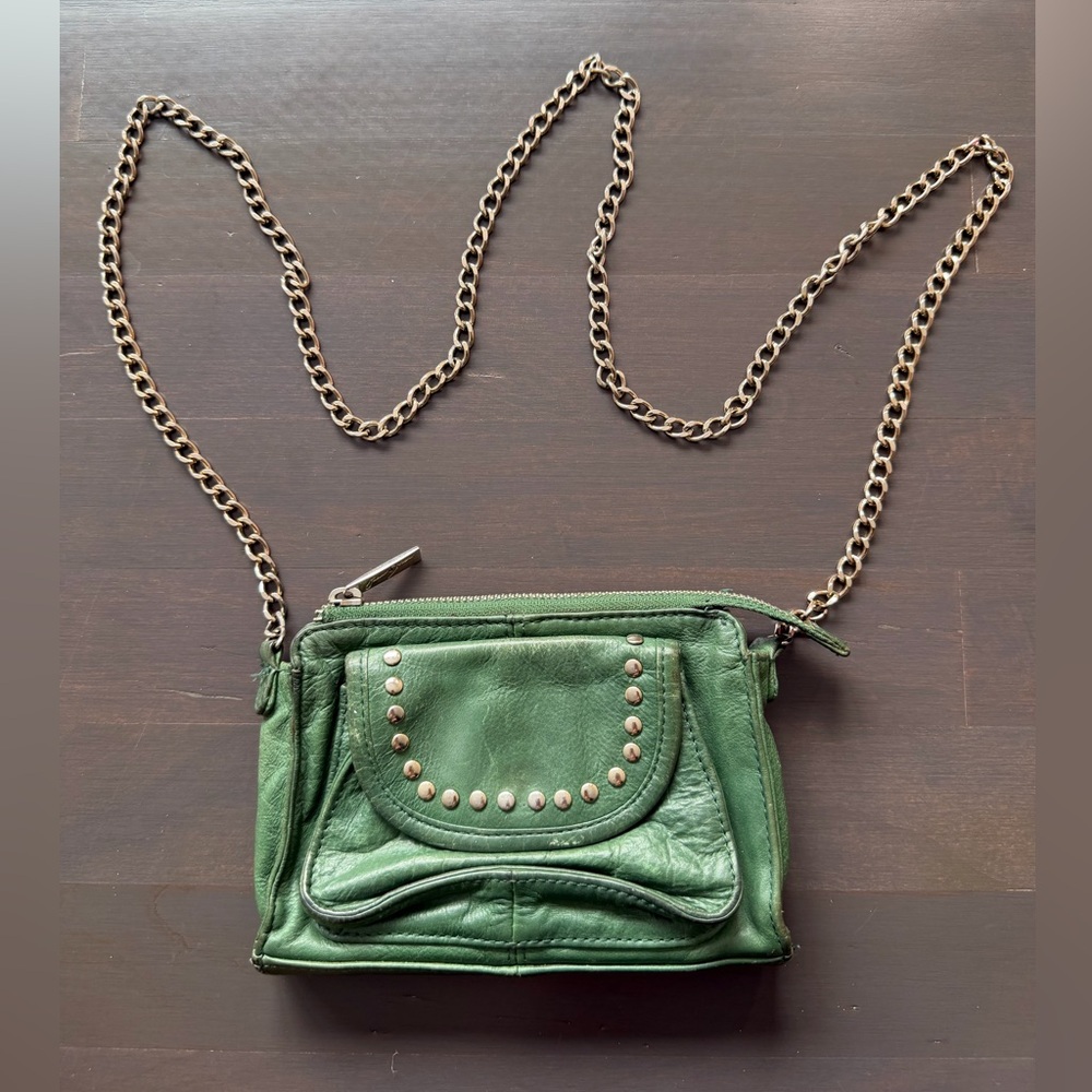 Junior Drake Green Chain Crossbody